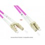 Alcasa LW-P850LC4 cavo a fibre ottiche 50 m LC OM4 Viola (LW-P850LC4)