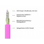 Alcasa LW-P850LC4 cavo a fibre ottiche 50 m LC OM4 Viola (LW-P850LC4)