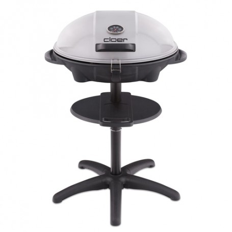 Cloer 6789 barbecue per l'aperto e bistecchiera Barbecue/grill Kamado Zona cottura Elettrico Nero, Argento 2400 W (6789)