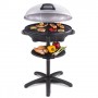 Cloer 6789 barbecue per l'aperto e bistecchiera Barbecue/grill Kamado Zona cottura Elettrico Nero, Argento 2400 W (6789)