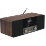 TechniSat DigitalRadio 3 Portatile Analogico e digitale Nero, Argento, Noce (0004/3913)