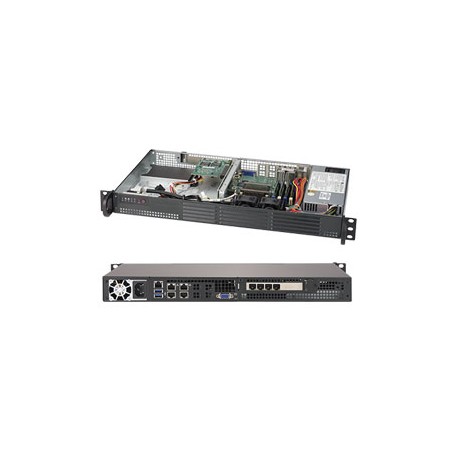 Supermicro SuperServer 5019A-12TN4 Intel SoC BGA 1310 Rack (1U) Nero (SYS-5019A-12TN4)