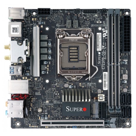 Supermicro C7Z370-CG-IW Intel® Z370 Express LGA 1151 (Presa H4) mini ITX (C7Z370-CG-IW-O)
