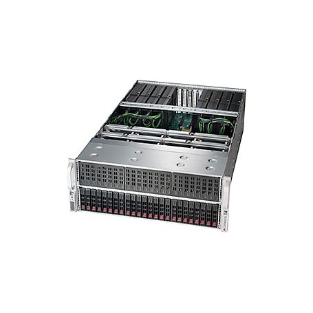 Supermicro SYS-4029GP-TRT sistema barebone per server Intel C622 LGA 3647 (Socket P) Armadio (4U) Nero (SYS-4029GP-TRT)