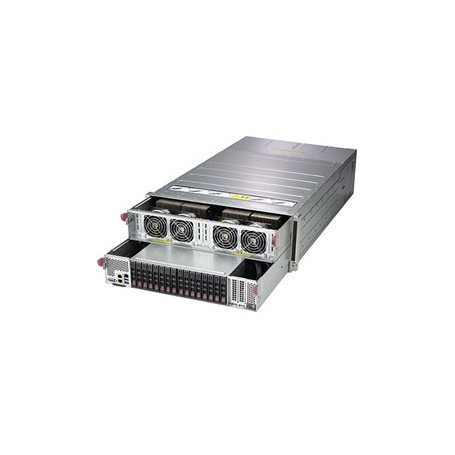 Supermicro SYS-4029GP-TVRT sistema barebone per server Intel® C621 LGA 3647 (Socket P) Armadio (4U) Nero (SYS-4029GP-TVRT)