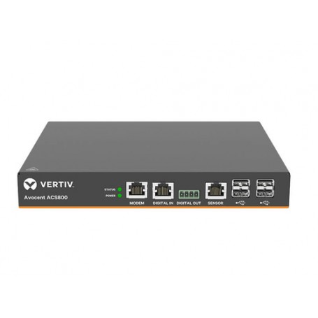 Vertiv Avocent ACS804MEAC-400 dispositivo di gestione rete Collegamento ethernet LAN (ACS804MEAC-400)