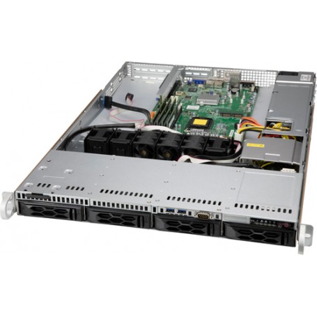 Supermicro CSE-LA15TQC-563W computer case Supporto Nero 560 W (CSE-LA15TQC-563W)