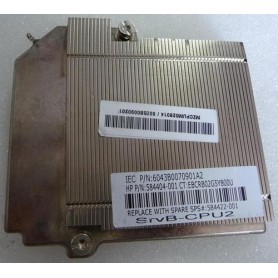 Hewlett Packard Enterprise 584422-001 sistema di raffreddamento per computer Processore Dissipatore di calore/Radia (584422-001)