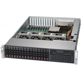 Supermicro CSE-213XAC-R1K05LP rack 2U Rack indipendenti Nero, Acciaio inossidabile (CSE-213XAC-R1K05LP)