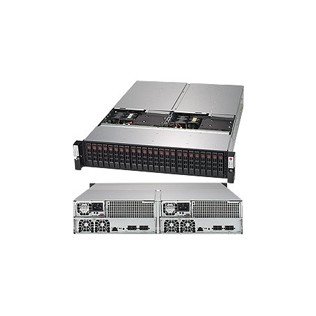Supermicro SuperStorage 927R-E2CJB Armadio (2U) Nero (SSG-927R-E2CJB)
