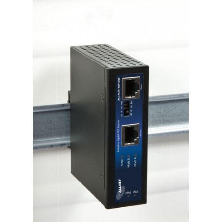 ALLNET 134036 Non gestito L2 Gigabit Ethernet (10/100/1000) Supporto Power over Ethernet (PoE) Nero (ALL-PI2011BP-60W)