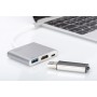 Digitus DA-70838 cavo e adattatore video 0,2 m USB tipo-C USB Type-C + USB Type-A + HDMI (DA-70838)