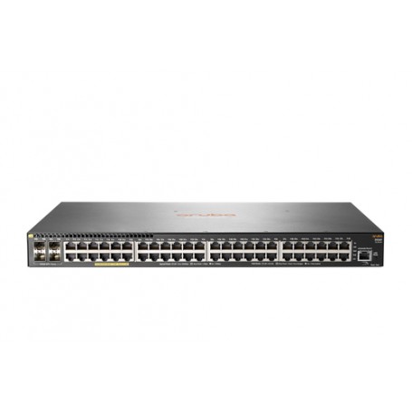 Hewlett Packard Enterprise Aruba 2930F 48G PoE+ 4SFP+ TAA Gestito L3 Gigabit Ethernet (10/100/1000) Supporto Power over (JL264A)