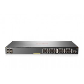 Hewlett Packard Enterprise Aruba 2930F 24G PoE+ 4SFP+ TAA Gestito L3 Gigabit Ethernet (10/100/1000) Supporto Power over (JL263A)