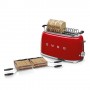 Smeg TSF02RDEU tostapane 4 fetta/e 1500 W Rosso (TSF02RDEU)