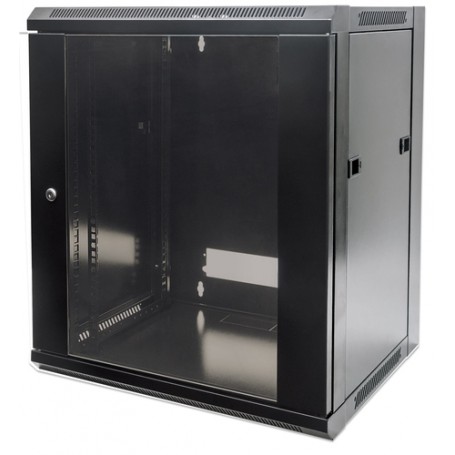 Intellinet 711715 rack 6U Da parete Nero (711715)
