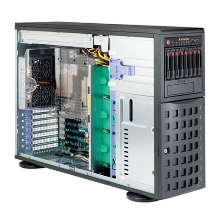 Supermicro SuperServer 7048R-C1R LGA 2011-v3 Armadio (4U) Nero (SYS-7048R-C1R)