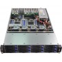 Asrock 2U12L6SW-2TS6 sistema barebone per server Intel® C602 LGA 2011 (Socket R) Armadio (2U) Nero, Metallico (2U12L6SW-2TS6)