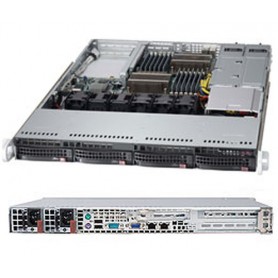 Supermicro Superserver 6017B-URF Intel® C602 LGA 2011 (Socket R) Rack (1U) Nero (SYS-6017B-URF)