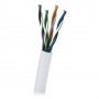 C2G Cat5E 350MHz UTP Solid PVC CMR Cable 305m cavo di rete Bianco U/UTP (UTP) (88002)