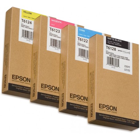 Epson T6128 cartuccia d'inchiostro 1 pz Originale Nero opaco (C13T567800)