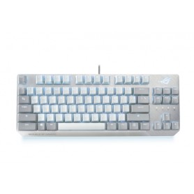ASUS ROG Strix Scope NX TKL Moonlight White tastiera USB Francese Bianco (90MP02B6-BKFA00)