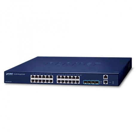 PLANET SGS-5240-24T4X switch di rete Gestito L2/L3 Gigabit Ethernet (10/100/1000) Blu (SGS-5240-24T4X)
