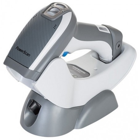 Datalogic PowerScan 9501 Retail Lettore di codici a barre portatile 1D/2D Laser Grigio, Bianco (PM9501-WH433-RTK10)