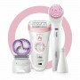 Braun Silk-épil 9 81683683 epilatore 40 pinzette Bianco, Rosa (9-985)