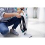 Leifheit CleanTenso Pulitore a vapore verticale 0,55 L 1200 W Blu, Bianco (11913)