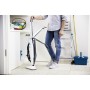 Leifheit CleanTenso Pulitore a vapore verticale 0,55 L 1200 W Blu, Bianco (11913)