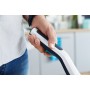 Leifheit CleanTenso Pulitore a vapore verticale 0,55 L 1200 W Blu, Bianco (11913)