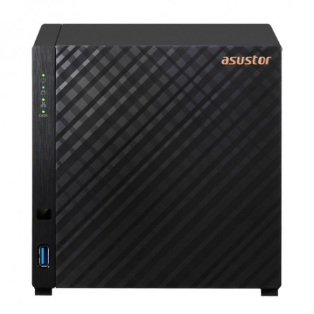 Asustor AS1104T NAS Compatta Collegamento ethernet LAN Nero RTD1296 (80-AS1104T00-MA-0)