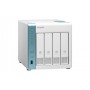 QNAP TS-431K NAS Tower Collegamento ethernet LAN Blu, Bianco Alpine AL-214 (TS-431K/12TBVN)