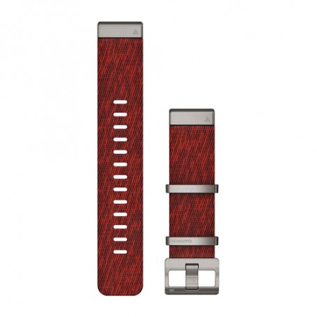 Garmin QuickFit Band Rosso Nylon (010-12738-22)