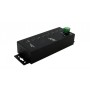 EXSYS EX-1147HMVS hub di interfaccia USB 3.2 Gen 1 (3.1 Gen 1) Type-C Nero (EX-1147HMVS)