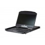 ATEN CL3108 console a rack 47 cm (18.5") 1366 x 768 Pixel Metallo, Plastica Nero 1U (CL3108NX-ATA-AX)