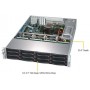 Supermicro SuperStorage Server 5029P-E1CTR12L Intel C622 LGA 3647 (Socket P) Armadio (2U) Nero (SSG-5029P-E1CTR12L)
