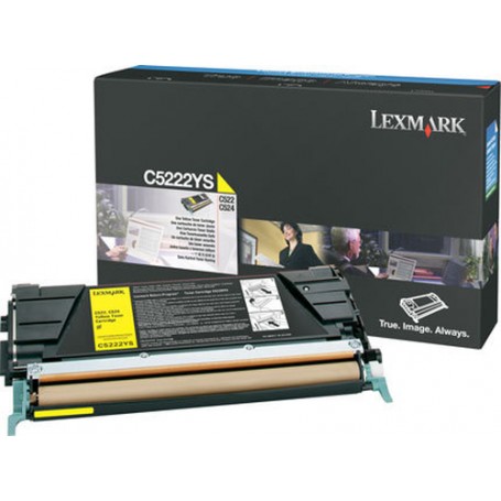 Lexmark Yellow Toner Cartridge for C52x cartuccia toner Originale Giallo (C5222YS)