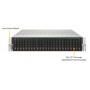 Supermicro SuperStorage Server 2028R-E1CR48N Intel® C612 LGA 2011 (Socket R) Armadio (2U) Nero, Grigio (SSG-2028R-E1CR48N)