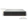 Supermicro SuperStorage Server 2028R-E1CR48L Intel® C612 LGA 2011 (Socket R) Armadio (2U) Nero, Grigio (SSG-2028R-E1CR48L)
