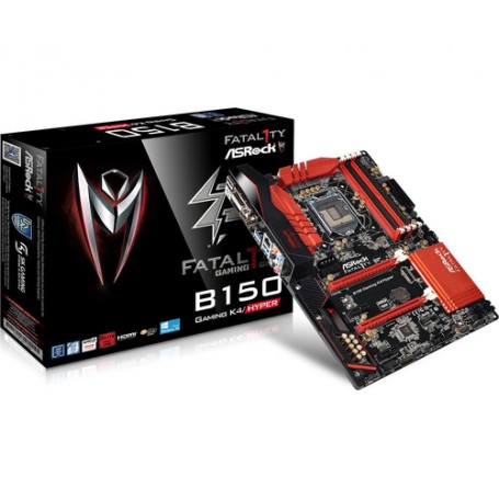 Asrock Fatal1ty B150 Gaming K4/Hyper Intel® B150 LGA 1151 (Presa H4) ATX (90-MXB2H0-A0UAYZ)