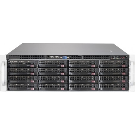 Supermicro SuperChassis 836BE2C-R1K03JBOD array di dischi Armadio (3U) Nero (CSE-836BE2C-R1K03JBOD)