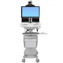 Ergotron StyleView Bianco Pannello piatto Carrello multimediale (SV44-57T1-2)