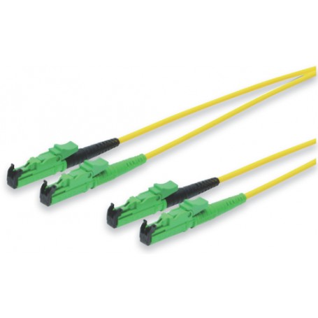 Digitus 20m E2000 (APC) - E2000 (APC) Singlemode LSOH cavo a fibre ottiche E-2000 (APC) OS2 Giallo (AL-9E2000-20I-DM)