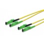ASSMANN Electronic AL-9E2000-01I-DM cavo a fibre ottiche 1 m E-2000 (APC) OS2 Giallo (AL-9E2000-01I-DM)