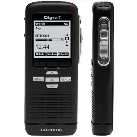 Grundig Digta 7 Memoria interna e scheda di memoria Nero (PDM7020-12)