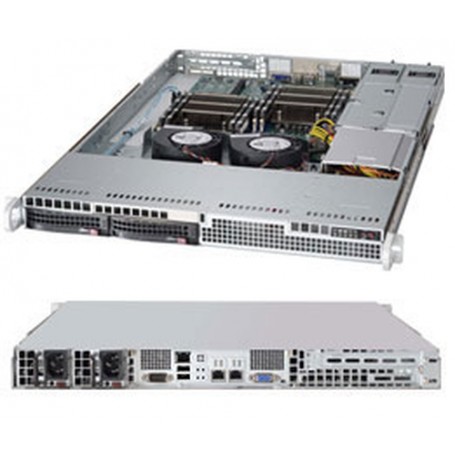 Supermicro SuperChassis 813LT-R500CB Supporto Nero 500 W (CSE-813LT-R500CB)