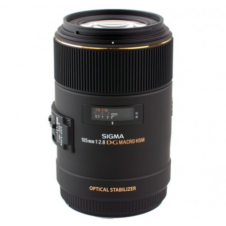 Sigma 105mm F2.8 EX DG OS HSM Macro SLR Obiettivi macro Nero (258954)