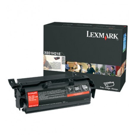 Lexmark X651H21E cartuccia toner 1 pz Originale Nero (X651H21E)